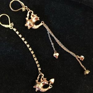 Betsey Johnson Teapot Earrings